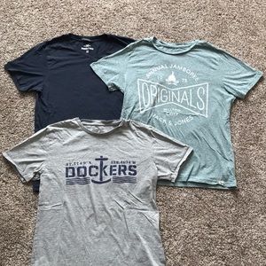 3 shortsleeved T-Shirts